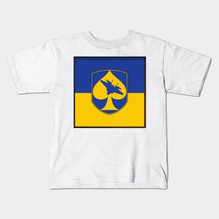 Ghost of Kyiv Badge of Honor Kids T-Shirt